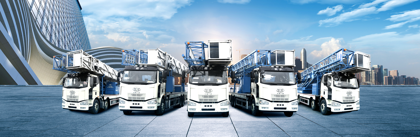 重汽霸王款4橋24米(2節平臺)